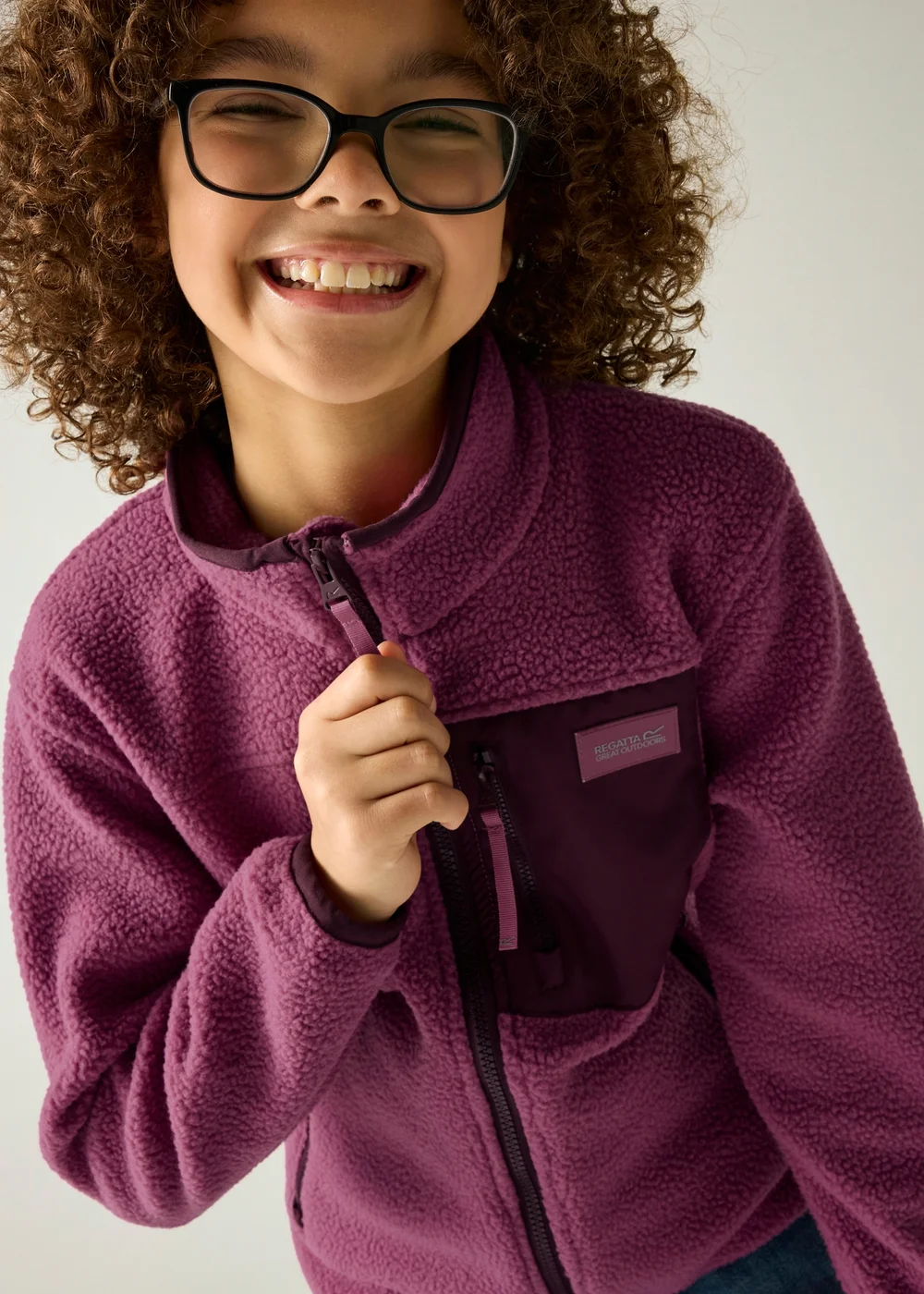 Regatta Pink Frankie Junior Warm Fleece (3-13 years) - 5-6 Yrs Image 4