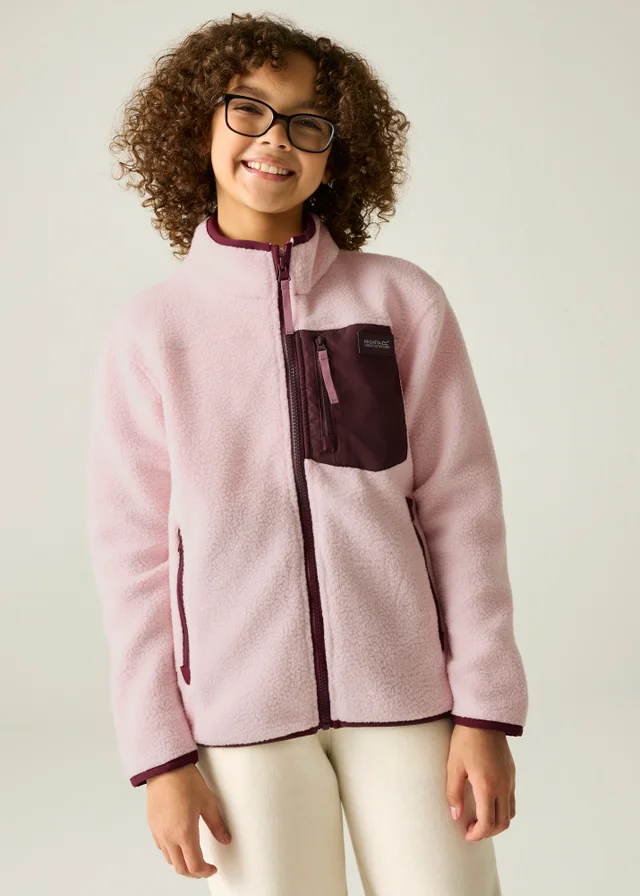 Regatta Pale Pink Frankie Junior Warm Fleece (3-13 years)