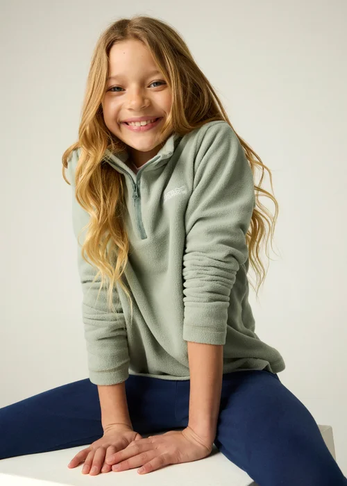 Regatta Soft Green Hot Shot II Soft Fleece (3-13 years) - 11-12 Yrs Image 6