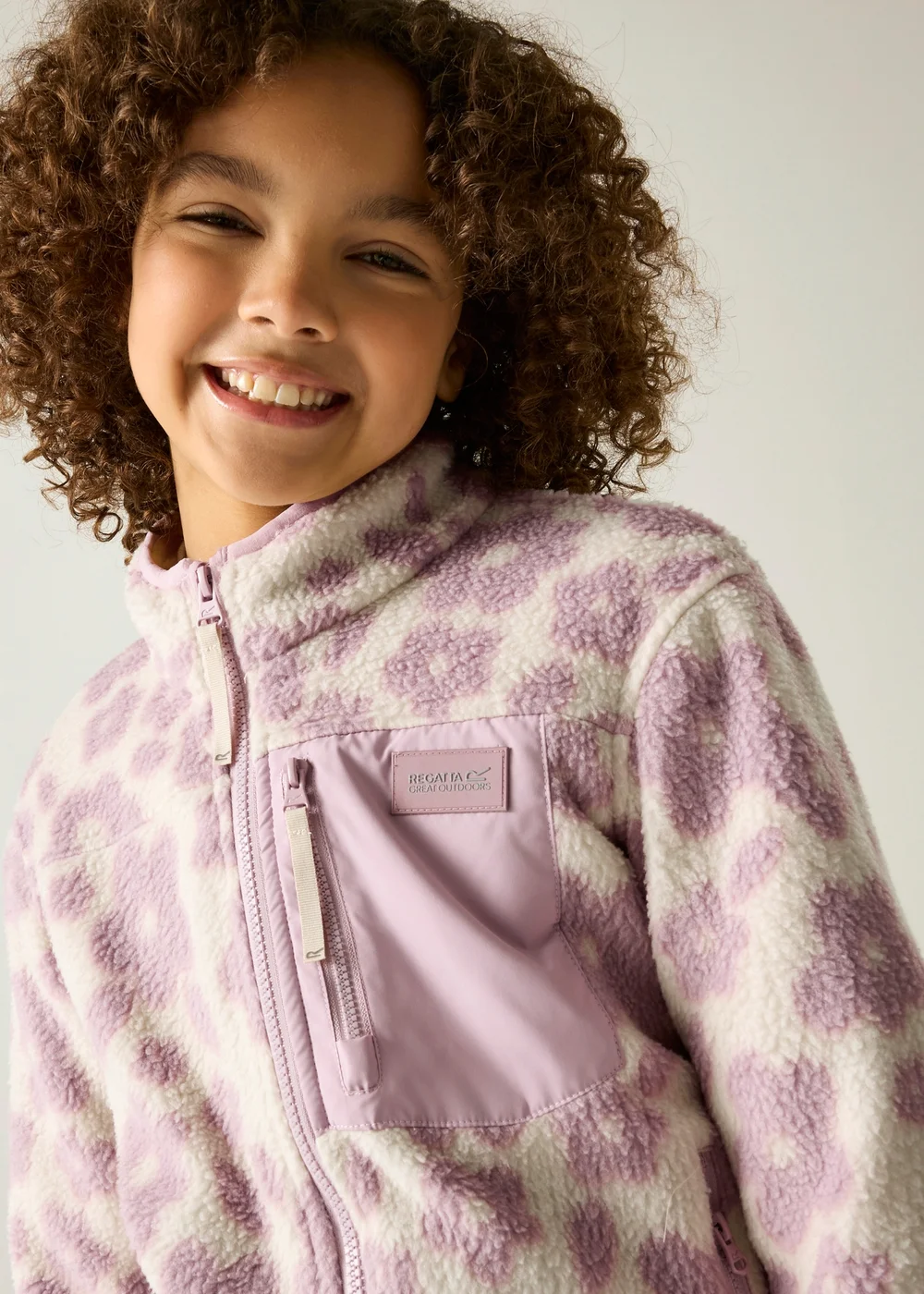 Regatta Cream Frankie Junior Warm Fleece (3-13 years) - 5-6 Yrs Image 5