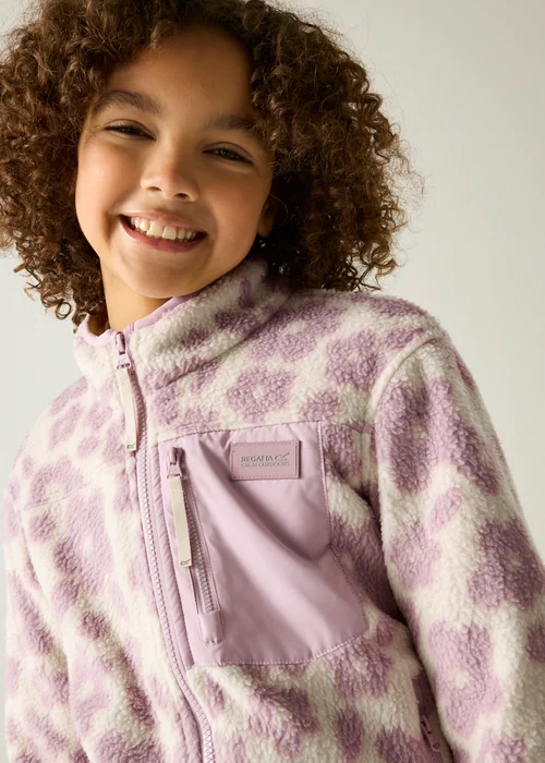 Regatta Cream Frankie Junior Warm Fleece (3-13 years) - 5-6 Yrs Image 5