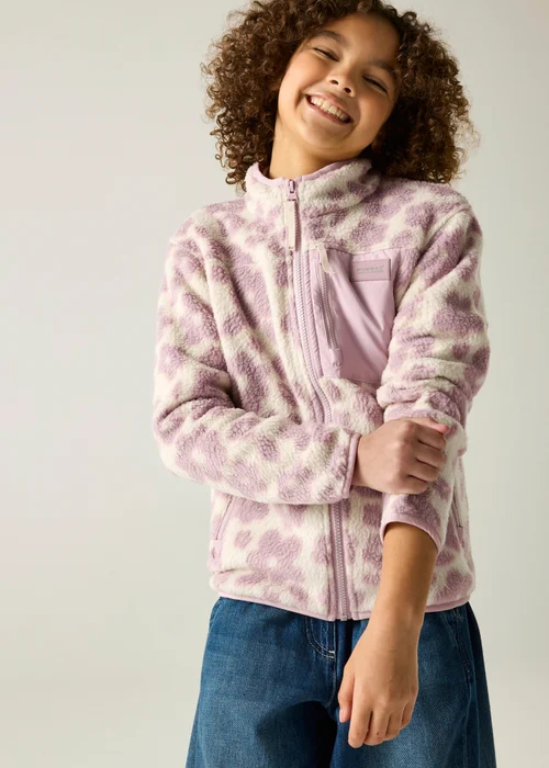 Regatta Cream Frankie Junior Warm Fleece (3-13 years) - 5-6 Yrs Image 4