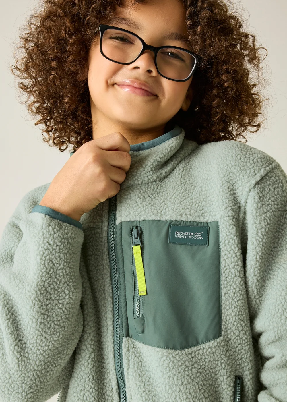 Regatta Soft Green Frankie Junior Warm Fleece (3-13 years) - 13 Yrs Image 5