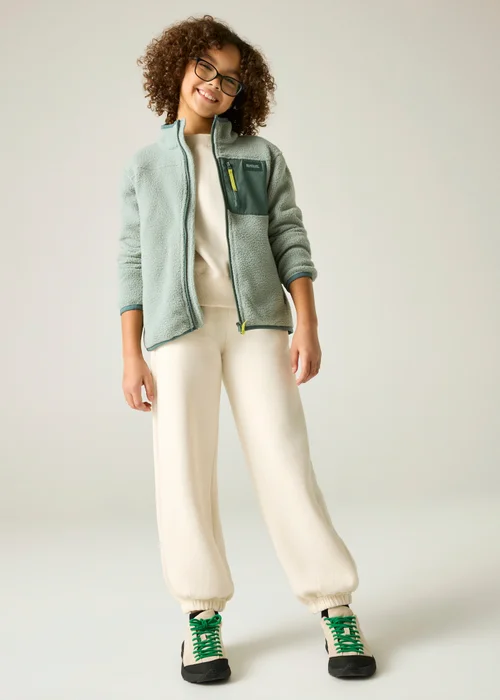 Regatta Soft Green Frankie Junior Warm Fleece (3-13 years) - 13 Yrs Image 3