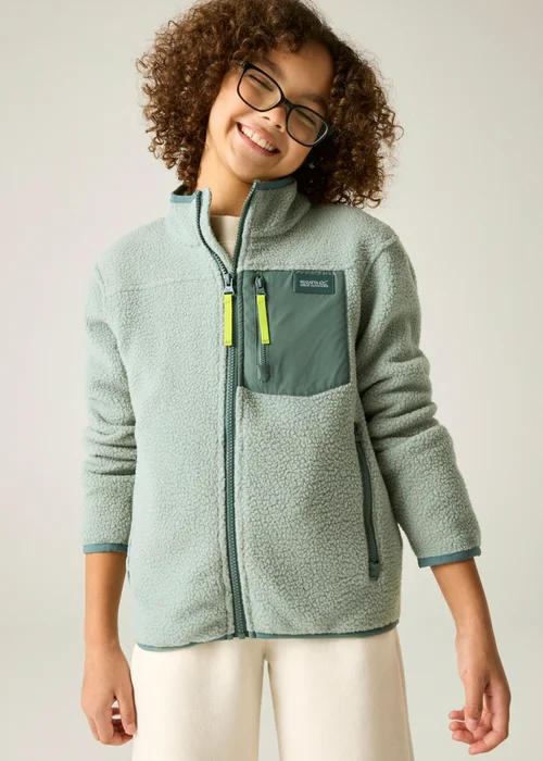 Regatta Soft Green Frankie Junior Warm Fleece (3-13 years) - 13 Yrs Image 1