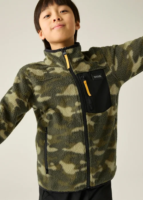 Regatta Forest Green Frankie Junior Warm Fleece (3-13 years) - 11-12 Yrs Image 4