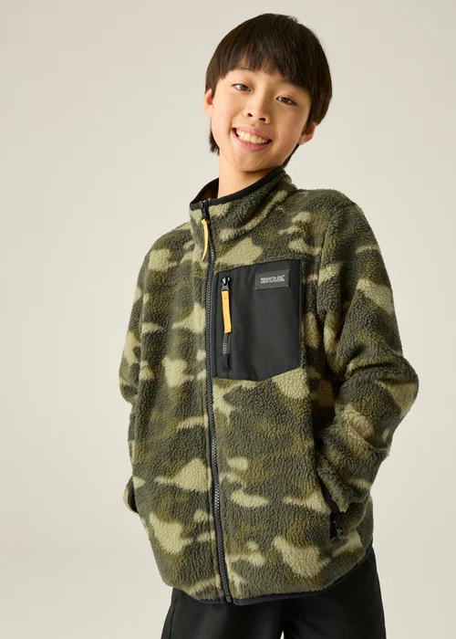 Regatta Forest Green Frankie Junior Warm Fleece (3-13 years) - 11-12 Yrs Image 6
