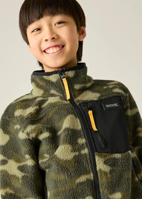 Regatta Forest Green Frankie Junior Warm Fleece (3-13 years) - 11-12 Yrs Image 5