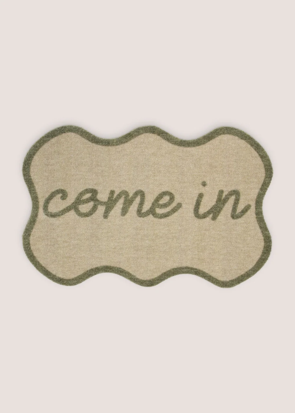 Green Come In Door Mat Image 1