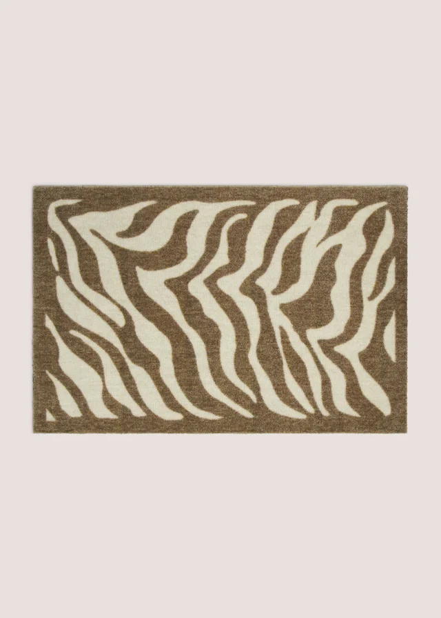 Beige Animal Print Muddle Mat