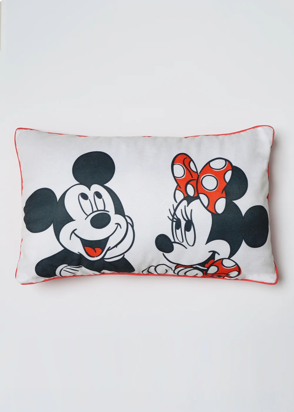 Disney Mickey and Minnie Mouse Rectangle Bolster Cushion - 30 x 50cm Image 4