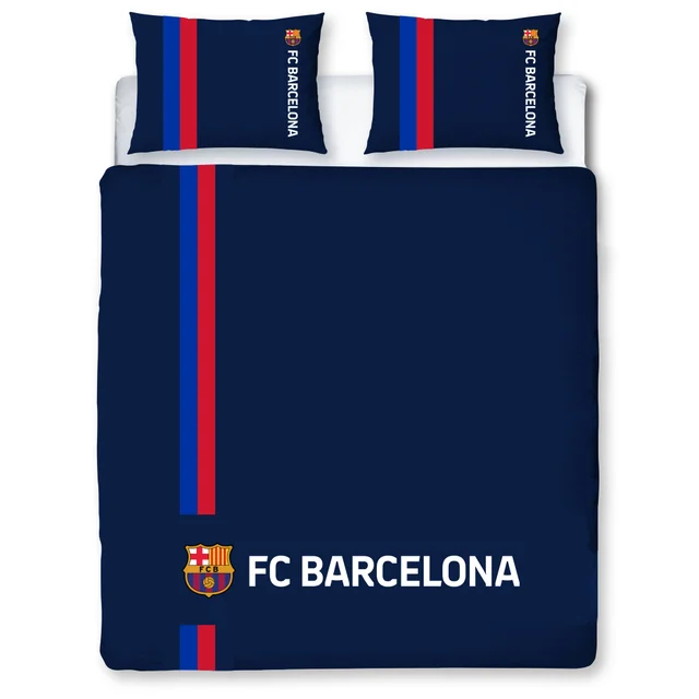 Barcelona FC Blue Double Duvet Cover Set
