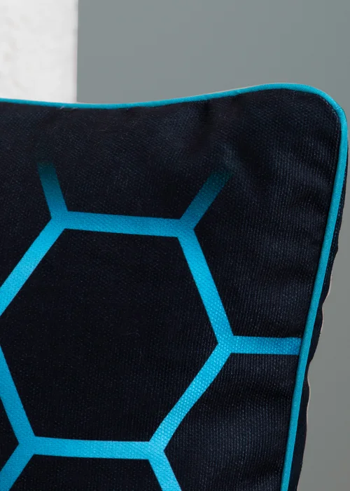 Mercedes AMG Petronas F1 Black Square Cushion - One Size Image 4