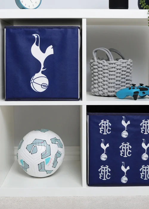 Tottenham Hotspur Emblem Storage Cubes 2 Pack - One Size Image 2