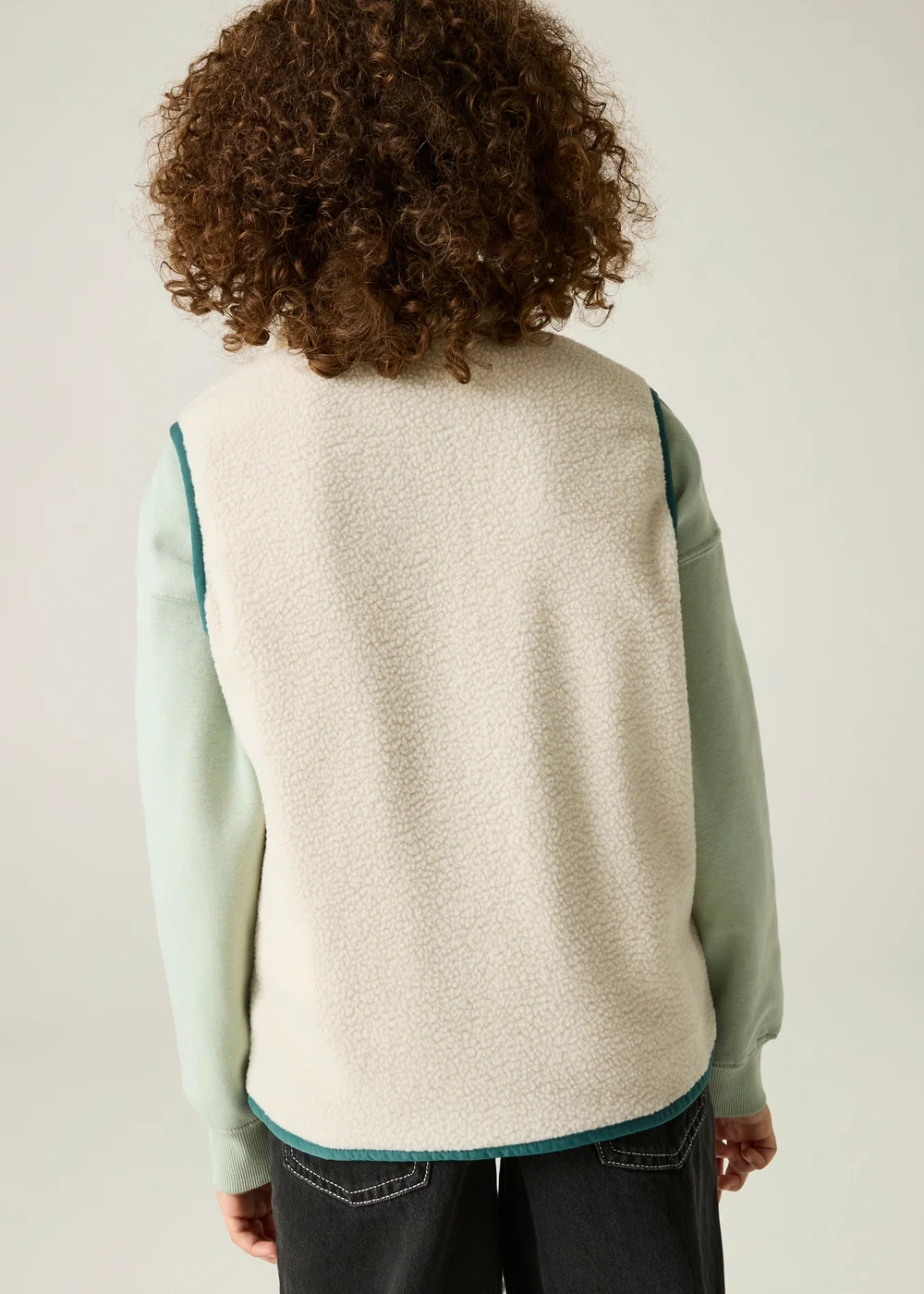 Regatta Cream Frankie Warm Junior Lightweight Bodywarmer (3-13 years) - 9-10 Yrs Image 2