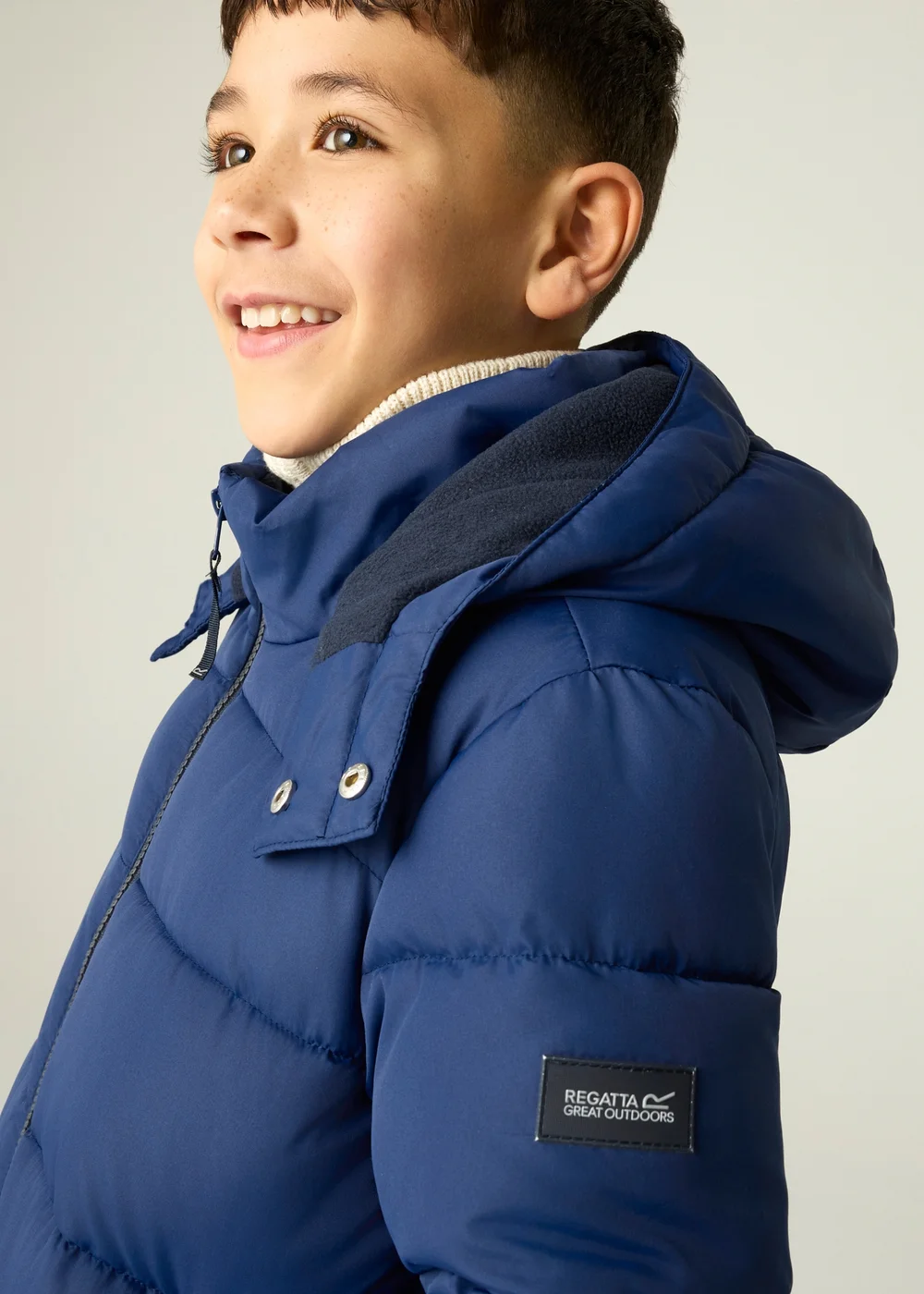 Regatta Sky Blue Rover Insulated Jacket (3-13 years) - 13 Yrs Image 5
