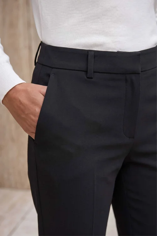 Roman Black Regular Slim Leg Trouser - 18 Image 4