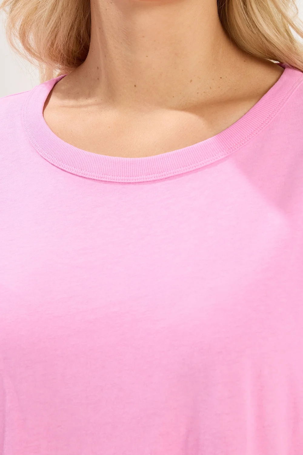 Yours Curve Pink Oversized Boxy T-Shirt - 16 Image 5