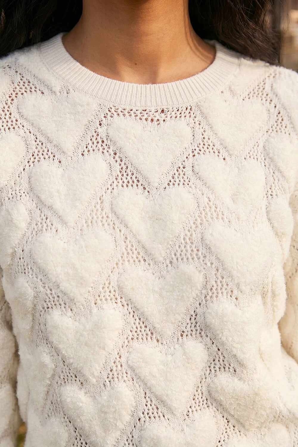 Roman Ivory Heart Detail Knit Jumper - 18 Image 4