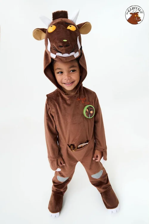 Vanilla Underground Gruffalo & Friends Unisex Kids Brown Gruffalo Costume (3-8 Years) - 4-6 Yrs Image 1