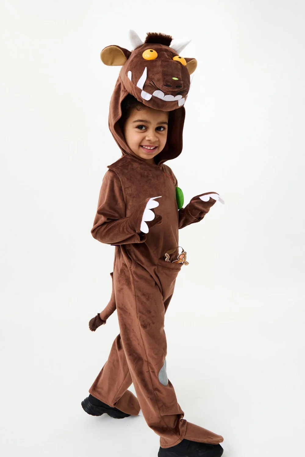 Vanilla Underground Gruffalo & Friends Unisex Kids Brown Gruffalo Costume (3-8 Years) - 4-6 Yrs Image 2