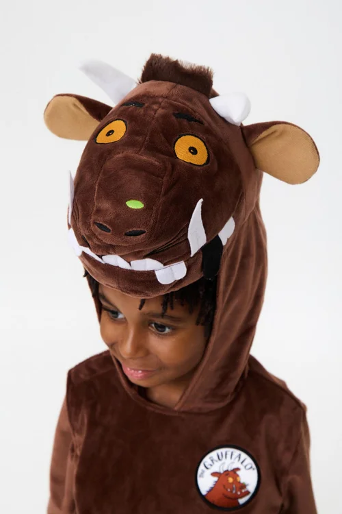 Vanilla Underground Gruffalo & Friends Unisex Kids Brown Gruffalo Costume (3-8 Years) - 4-6 Yrs Image 4