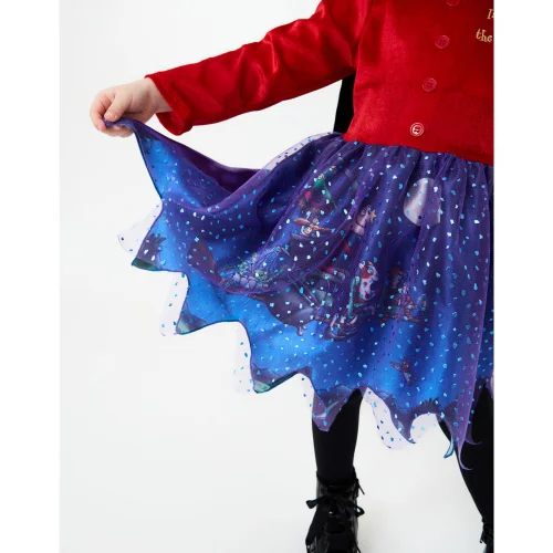 Vanilla Underground Gruffalo & Friends Girls Multicoloured Room on the Broom Costume (3-8 Years) - 3-4 Yrs Image 4