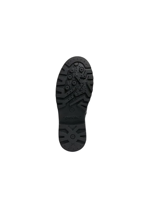 Geox Black Girls J Casey G. E Buckle Shoe (Younger 10 - 12.5) - 11.5 Infants Image 4
