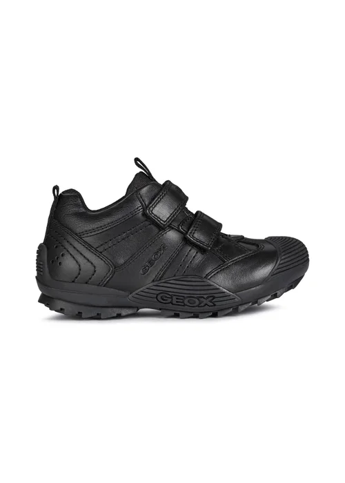 Geox Black J Savage A Touch Fastening Trainers (Younger 3-5) - 8.5 Infants Image 1