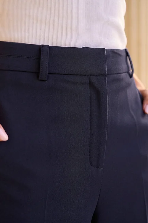 Roman Navy Regular Wide Leg Trouser - 10 Image 4