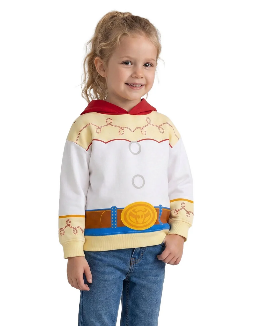 Disney Toy Story Girls Multicoloured Jessie Hoodie (12m-7y) - 1-1.5 Yrs Image 1
