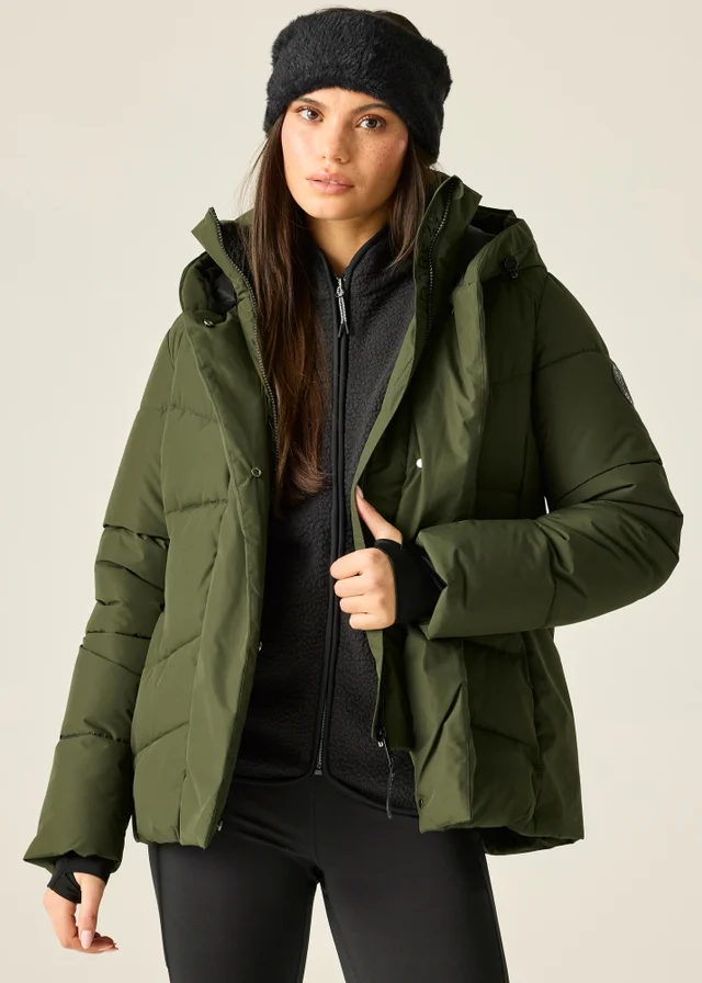 Dare 2B Khaki Lustre Waterproof Insulated Jacket