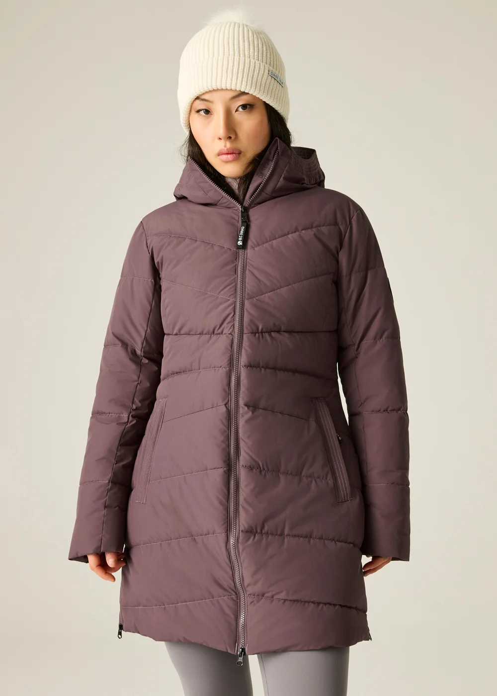 Dare 2B Aubergine Glacier Long Waterproof Insulated Jacket - 10 Image 1
