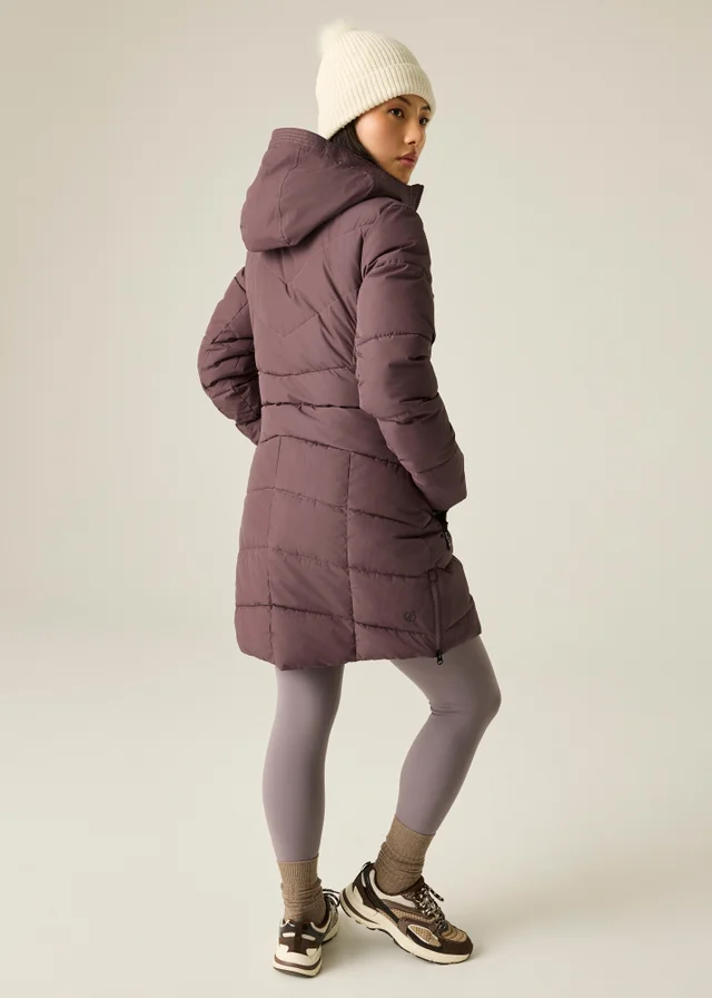 Dare 2B Aubergine Glacier Long Waterproof Insulated Jacket