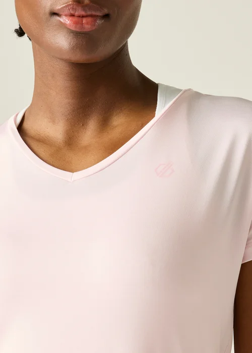 Dare 2B Pale Pink Vigilant Lightweight T-Shirt - 12 Image 4