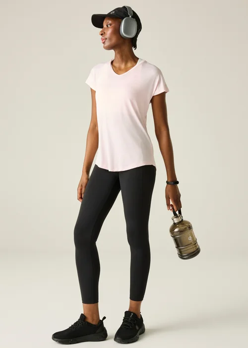 Dare 2B Pale Pink Vigilant Lightweight T-Shirt - 12 Image 3