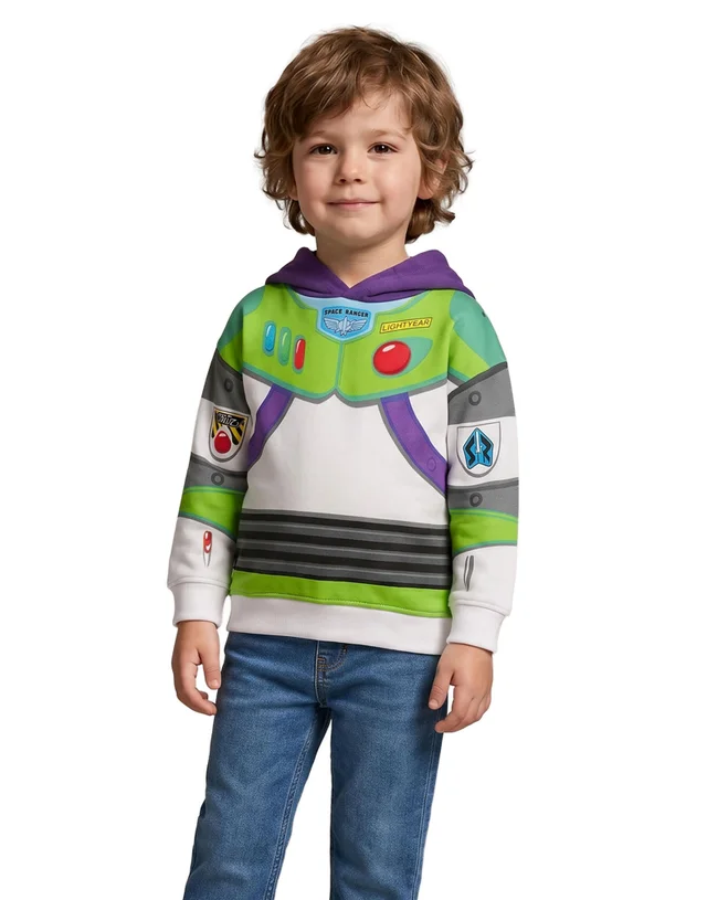 Disney Toy Story Boys Multicoloured Buzz Hoodie (12m-7y)