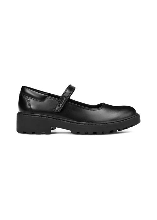 Geox Black Girls J Casey G. P Touch Fastening Shoe (Older 6 - 7) - 6 Image 1