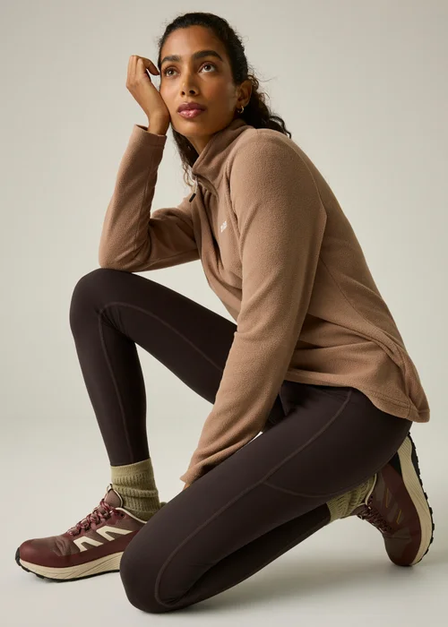 Regatta Chocolate Brown Outdoor Comfort Contour Comfy Legging - 16 Image 5