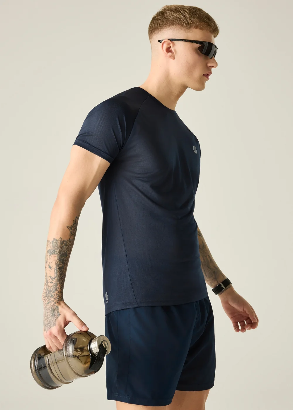 Dare 2B Navy Accelerate Lightweight T-Shirt - XL Image 6