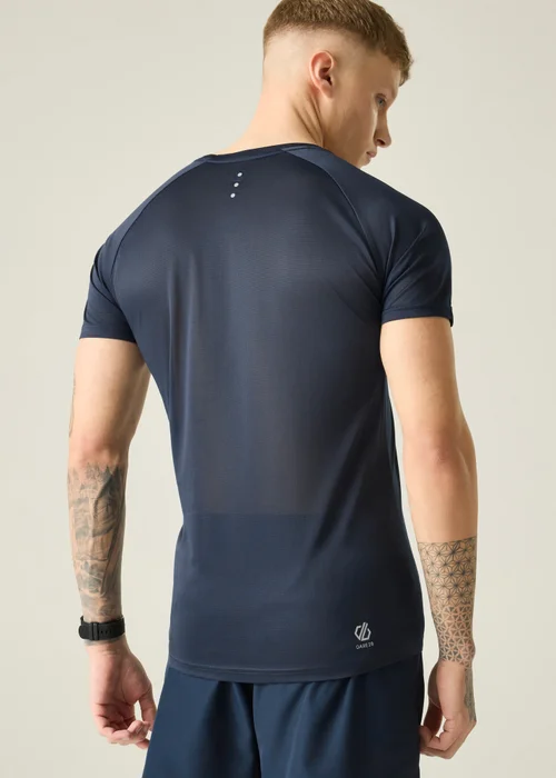 Dare 2B Navy Accelerate Lightweight T-Shirt - XL Image 2