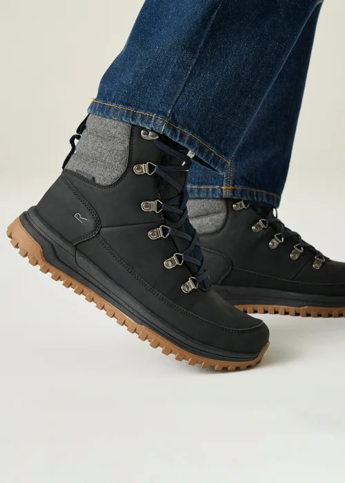 Regatta Black Winsfield Isotex Waterproof Boots - 9 Image 2