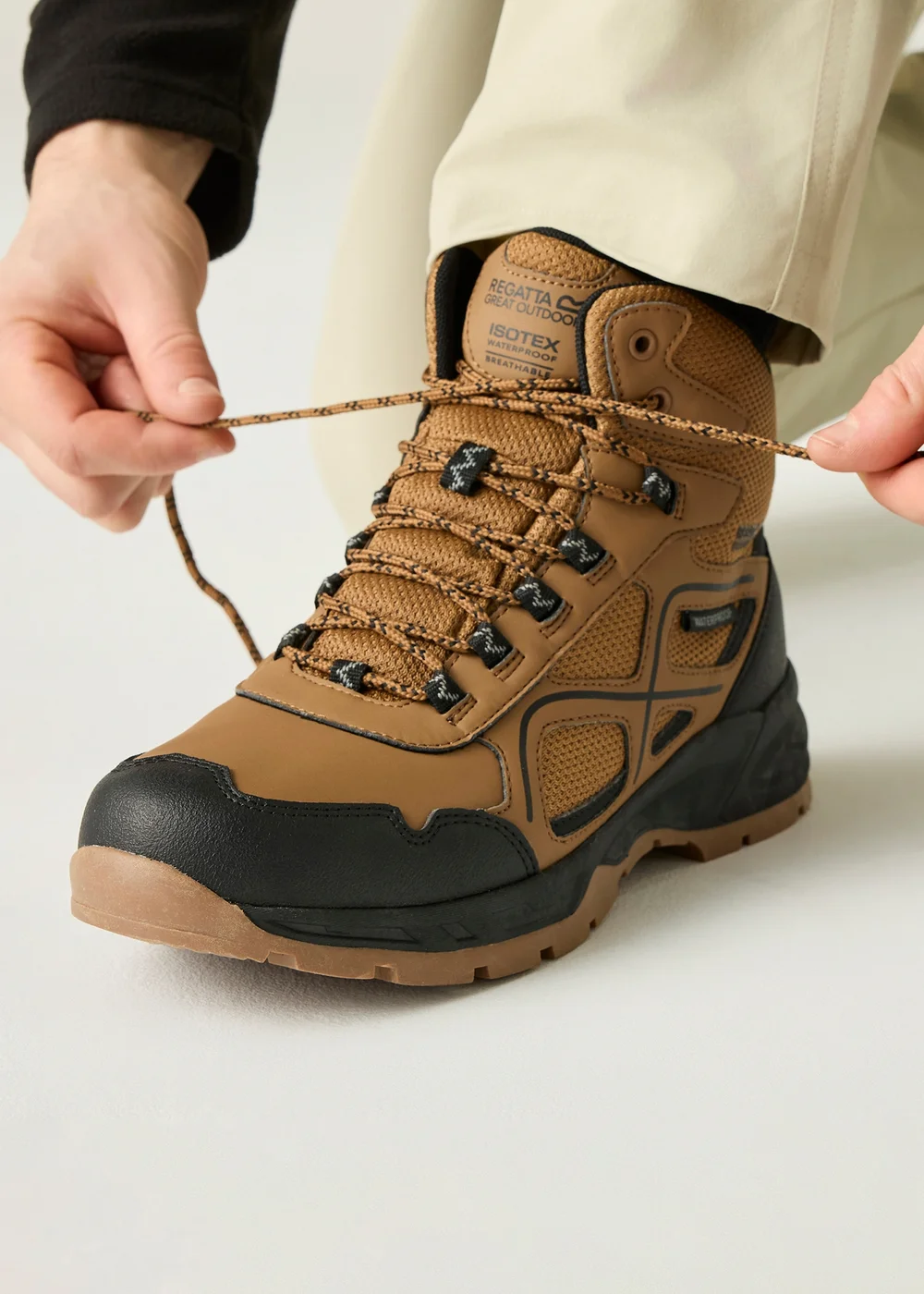 Regatta Brown Vendeavour Isotex Waterproof Boots - 8 Image 4