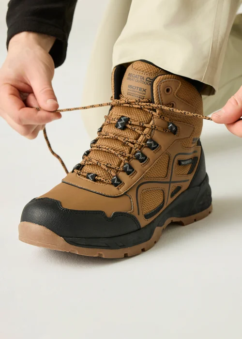 Regatta Brown Vendeavour Isotex Waterproof Boots - 8 Image 4