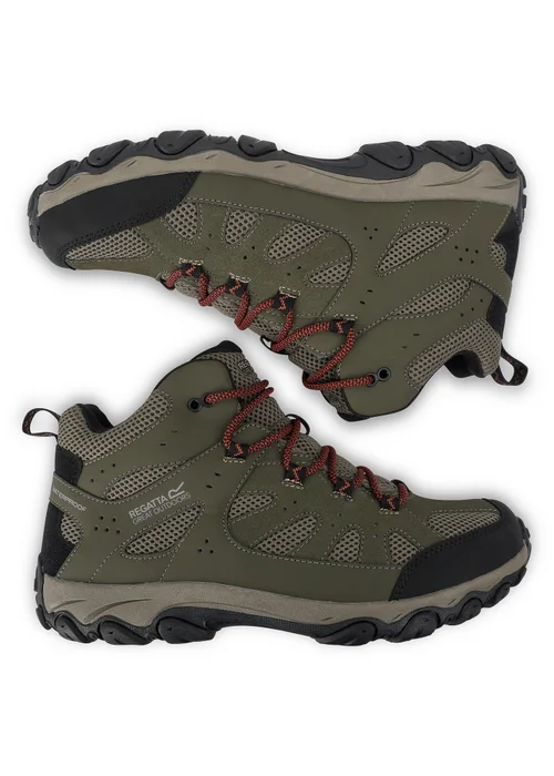Regatta Olive Edgepoint IV Mid Waterproof Boots - 9 Image 3
