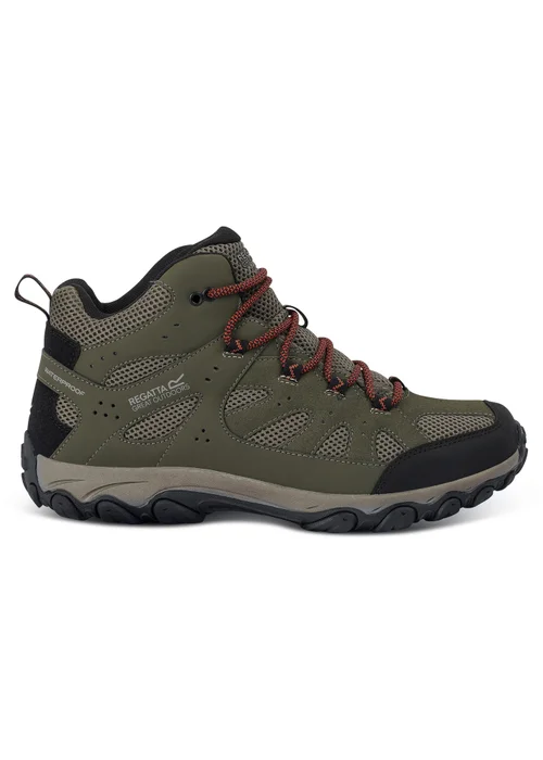 Regatta Olive Edgepoint IV Mid Waterproof Boots - 9 Image 1
