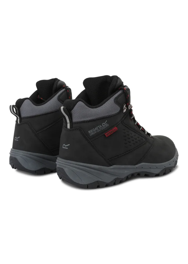 Regatta Black/Red Amble Isotex Waterproof Boots