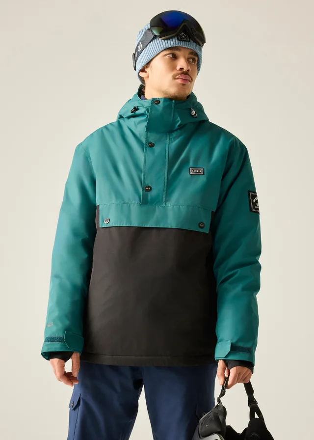 Dare 2B Black/Blue Freeride Overhead III Waterproof Insulated Jacket