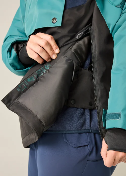 Dare 2B Black/Blue Freeride Overhead III Waterproof Insulated Jacket - XL Image 4
