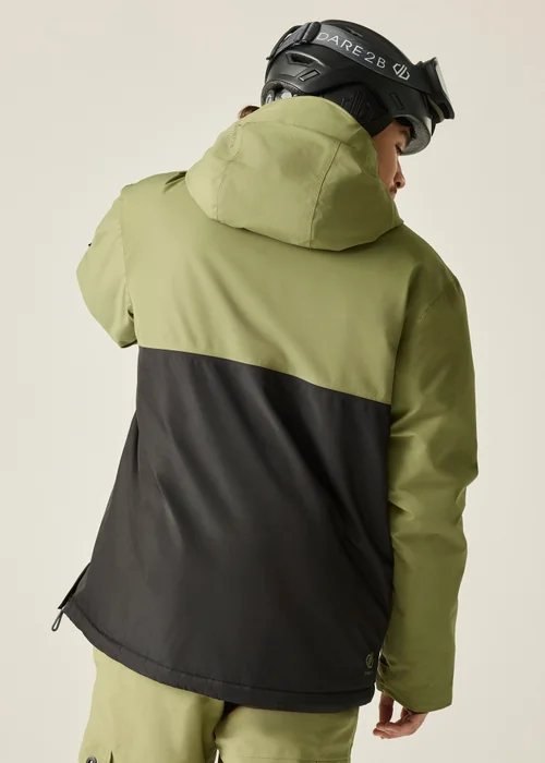 Dare 2B Black/Green Freeride Overhead III Waterproof Insulated Jacket - XL Image 2